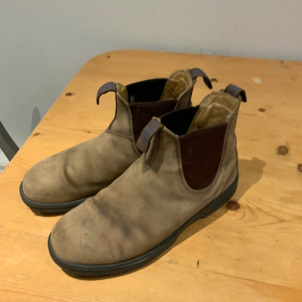 Blundstone Brown Leather Chukka Chelsea Boots Size 9 (Blundstone Auz size 8.5) - Picture 7 of 10